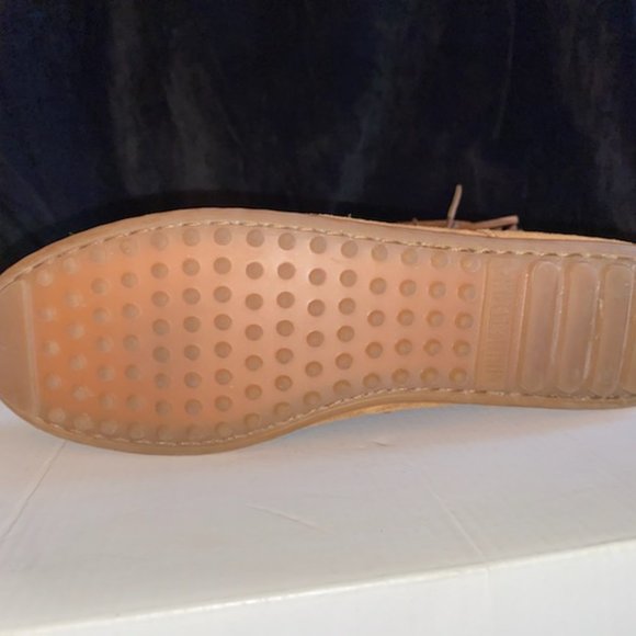 Tan Suede Fringe Boots - Picture 5 of 6